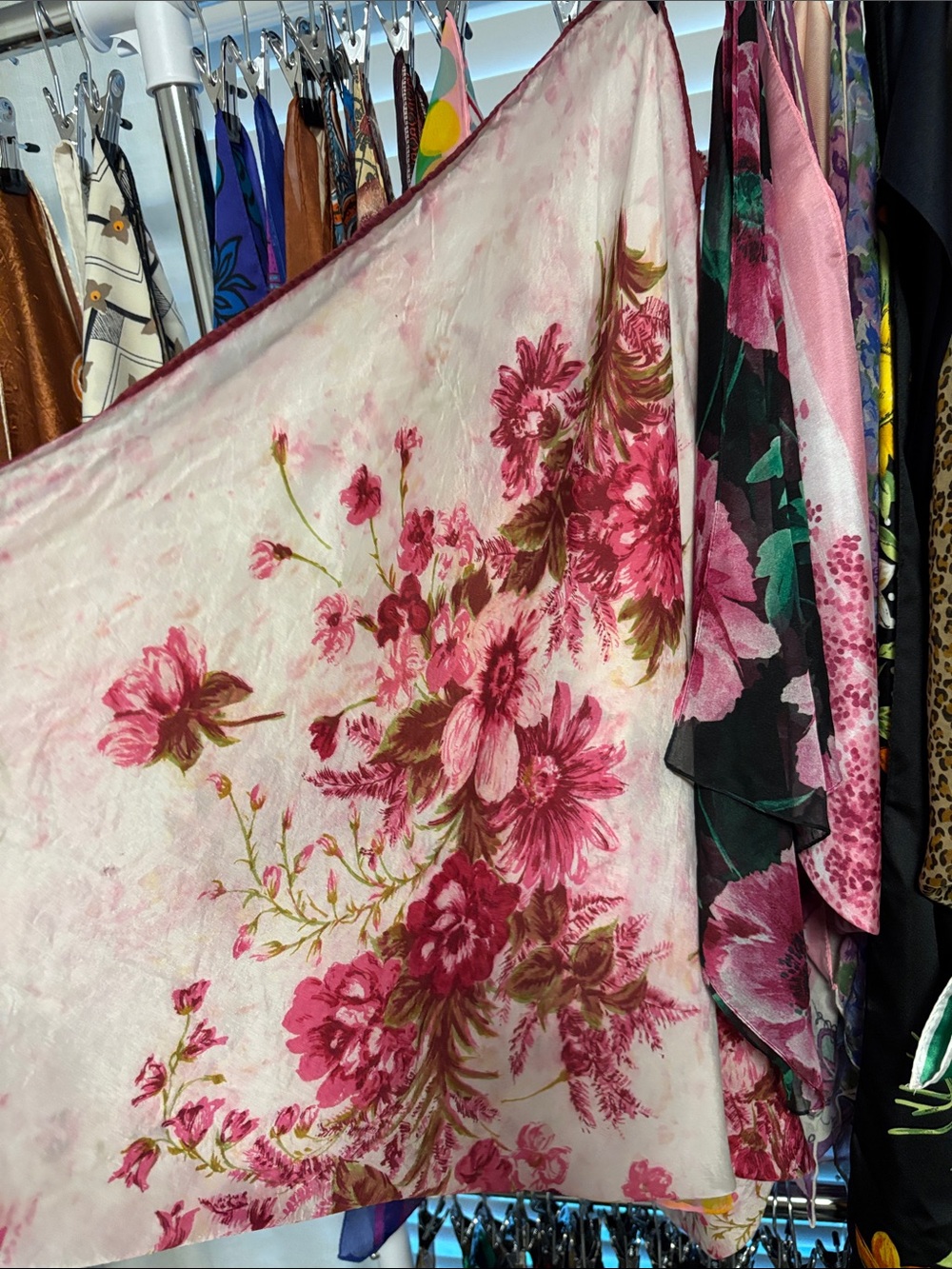 Vintage scarf bundles many sizes and colors - Picture 6 of 15
